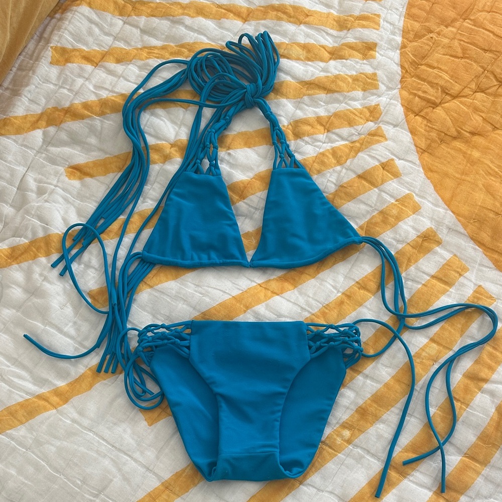 Mikoh Kids Swim Bikini in Blue